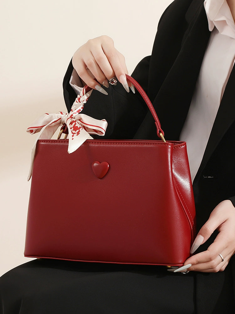 Bag Female Red Elegant Bridal Gift