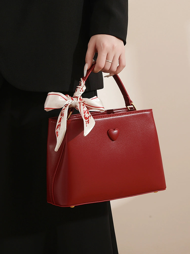 Bag Female Red Elegant Bridal Gift