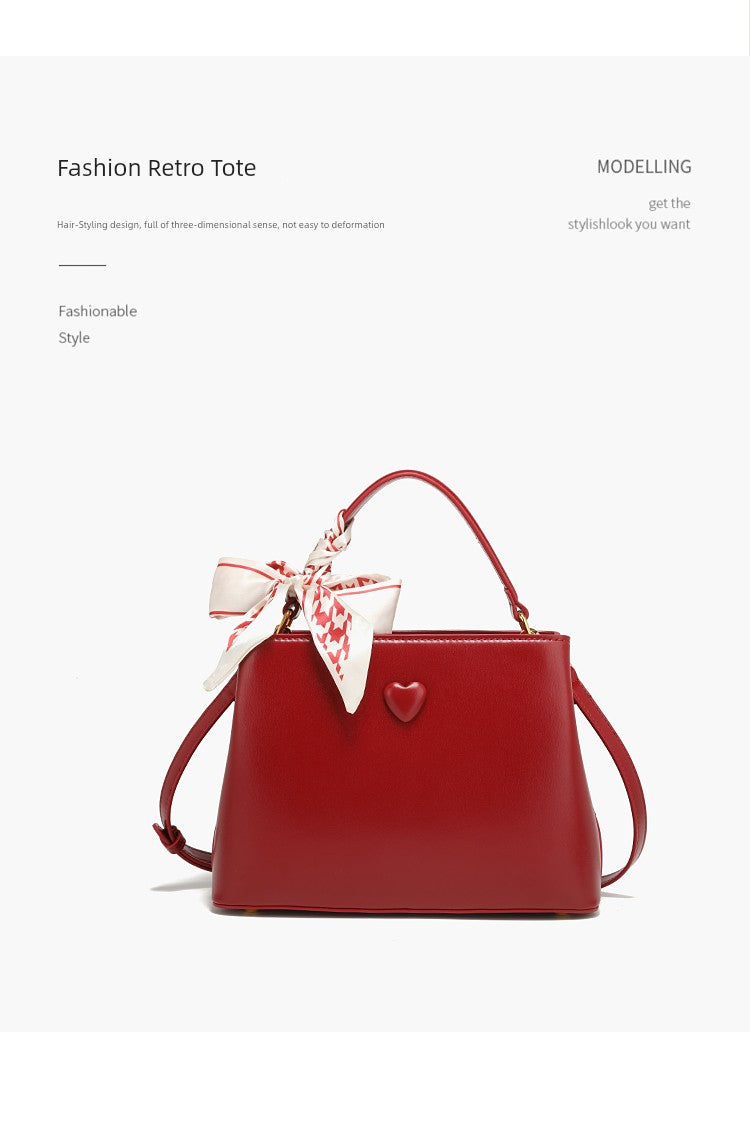 Bag Female Red Elegant Bridal Gift